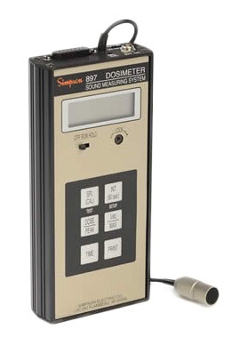 Simpson 897 Sound Dosimeter and SMS-2 Kit-
