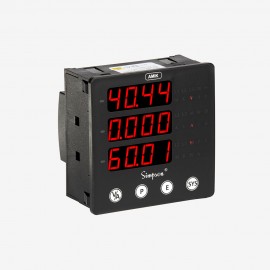 Simpson A200 Amik Series 3-Phase Digital Energy Format Meter, 40 to 300 V AC/DC, 100 to 500 V-