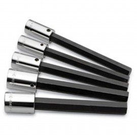 SK Tools 41455 Hex Bit Socket Set, Metric, 5-pack-