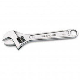 SK Tools 8010 Adjustable Wrench, 10"-