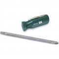 SK Tools 85112 Pocket Screwdriver, 2-in-1, P1 x 3/16"-