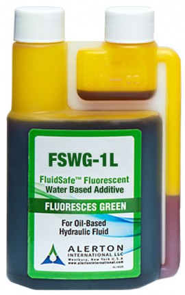 Spectroline NDT FSWG-1L FluidSafe Water Based Fluorescent Leak Detection Dye, Glows Green, 34oz-