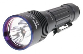 Spectro-UV IDX-300 Nano 365 Rechargeable Dual Beam LED Flashlight, 6000 µW/cm2, 23.6"-