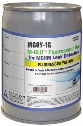 Spectroline NDT MGOY-1G Crude MCHM Fluorescent Leak Detection Dye, 1gal-