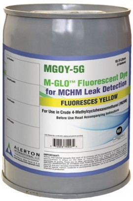 Spectroline NDT MGOY-5G Crude MCHM Fluorescent Leak Detection Dye, 5gal-