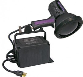 Spectroline NDT ML-3500MS MAXIMA UV-A Lamp, Spot Version with Spot/Coated Reflector Assembly, 365nm with Battery Pack-