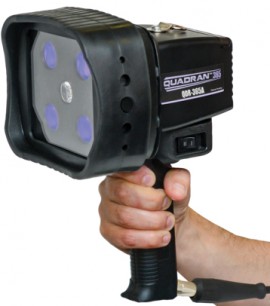 Spectroline NDT QDR-365A QUADRAN NDT Inspection Lamp, Dual Intensity-