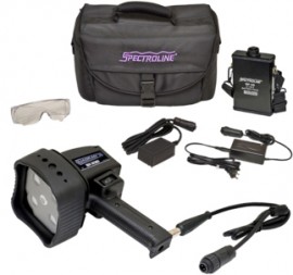 Spectroline NDT QDR-365MSBLA QUADRAN NDT Inspection Lamp, Standard Intensity, Integral Black Light Filter, Portable-