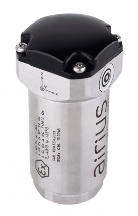 SPM AIR01-10-EX Airius EX Wireless Vibration Sensor with Bluetooth, 10 to 1000 Hz-