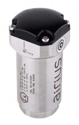 SPM AIR01-10-EX Airius EX Wireless Vibration Sensor with Bluetooth, 10 to 1000 Hz-