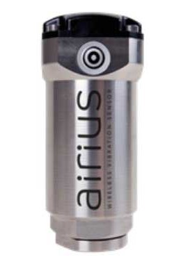 SPM Airius AIR02-10-EP Wireless Vibration Sensor with external power, 2 to 1,000/10 to 5,000 Hz-