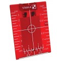 Stabila 07474 Red Magnetic Ceiling Target Plate-