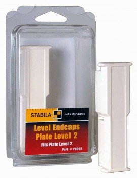 Stabila 20065 Type 196T Plate Level End Caps, 2-