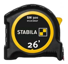 Stabila BM300 Pocket Tape, 26', imperial-