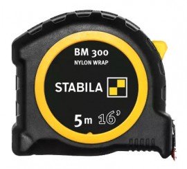 Stabila BM300 Pocket Tape, 16', cm/inch-