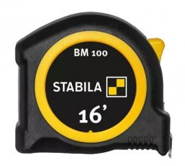 Stabila BM100 Pocket Tape, 16', imperial-