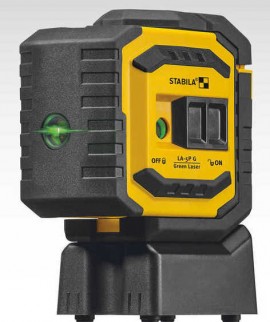 Stabila LA-5P G Dot GreenBeam Laser, 5 point-