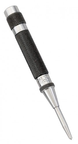 Starrett 18AA Automatic Center Punch, 4" length-