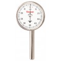Starrett 196B5 Universal Back Plunger Dial Indicator, 0 to 50 to 0, 0.001" graduation-