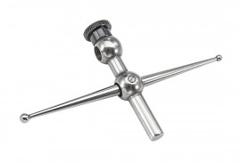 Starrett 196F Hole Attachment for 196 universal back plunger dial indicators, 1.625&amp;quot; depth-