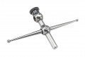 Starrett 196F Hole Attachment for 196 universal back plunger dial indicators, 1.625&amp;quot; depth-