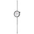 Starrett 25-3041J Dial Indicator with long range, 0 to 3" range, 0 to 100 reading-