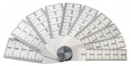 Starrett 269B Taper Gauge, 0.5 to 1" range, 2.75" L-