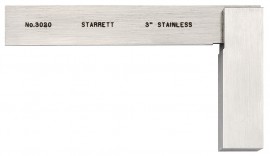 Starrett 3020-3 Toolmakers' Grade Stainless-Steel Square, 2.97" blade-