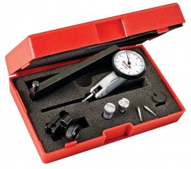 Starrett 3808AC Dial Test Indicator Set with dovetail mount, 0.008" range-