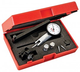 Starrett 3809AC Dial Test Indicator Set with dovetail mount, 0.03" range-