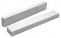 Starrett 384W Steel Parallels, 6" L x 0.5" H x 1" W, 2-pack-