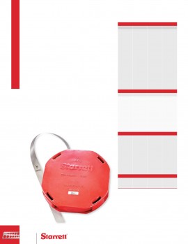 Starrett 666-1 Thickness Gauge, feeler stock in rolls inch reading, with dispenser case-