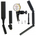Starrett 711LCSZ Last Word Dial Test Indicator with attachments, 0.03&quot; range, 0 to 15 to 0 reading-