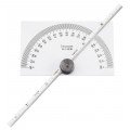 Starrett C493B Protractor and Depth Gauge, 0 to 180&amp;deg;, 6&quot; L-