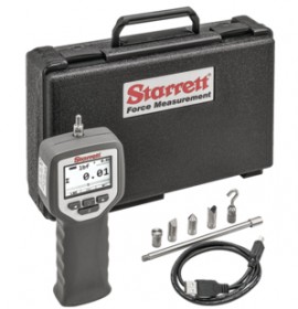 Starrett DFG-50 Digital Force Gauge, 250 N (50 lbf), 5,000:1-