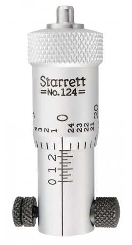 Starrett H124A/B Micrometer Head for 124A/124B, 1&amp;quot; range, 0.001&amp;quot; graduations-