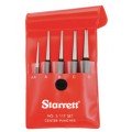 Starrett S117PC Center Punch with round shank set, imperial-