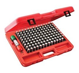 Starrett S4006-625 Precision Steel Pin Gage Set, .501 to .625&amp;quot; (+)-