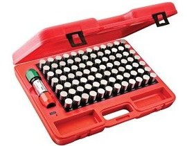 Starrett S4012-916 Precision Steel Pin Gage Set, .833 to .916&amp;quot; (+)-