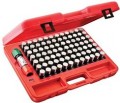 Starrett S4012-916 Precision Steel Pin Gage Set, .833 to .916&amp;quot; (+)-