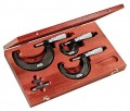 Starrett ST436.1AXFLZ Outside Micrometer Set, 0 to 3&amp;quot;-