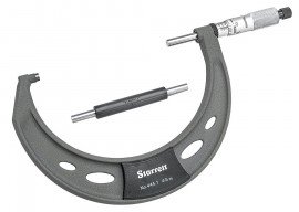 Starrett T444.1XRL-5 Outside Micrometer, 4 to 5" range-