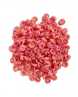 ACL Staticide 70LA-M Latex ESD Finger Cots, Pink, Medium-