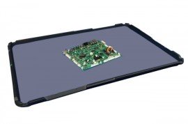 ACL Staticide 7375DGYM2472 ESD Workstation Mat, 24 x 72", dark gray-