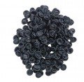 ACL Staticide 80LA-L Latex ESD Finger Cots, Black, Large-