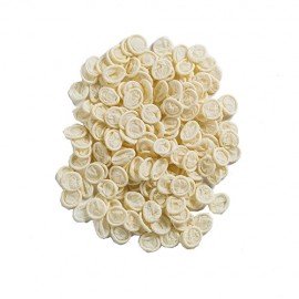 ACL Staticide 90NI-L Nitrile ESD Finger Cots, White, Large-