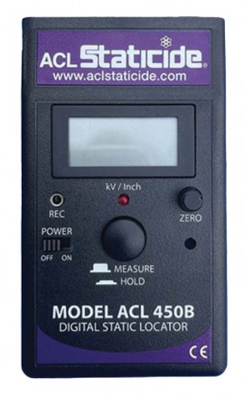 ACL Staticide ACL 450B Digital Static Field Meter, 0 &amp;plusmn; 19.99 kV-