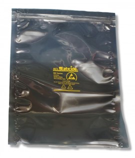 ACL Staticide MIZ68 Metal-In Shielded Bag, 6 x 8", resealable-