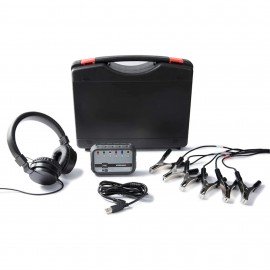 STEELMAN 60491 Electronic Diagnostic Noise, Vibration and Harshness Finder Kit, 6-Channel, 16' Leads-