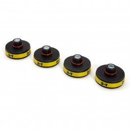 STEELMAN 60995 Jack Pad Riser Tool Set for Tesla Model 3 and Model Y, 4-pack, magnetic-